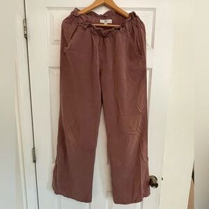 Thread & Supply Mauve Wide Leg Pants